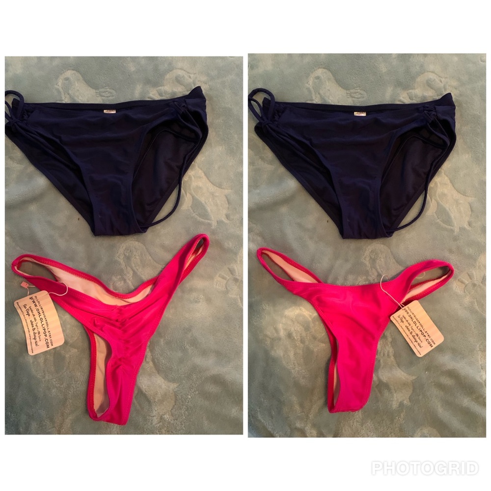 Bikini bottoms bundle mainly size small